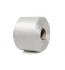 Cord traka 25mm pletena 500m bijela