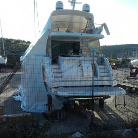 boat shrink wrapping